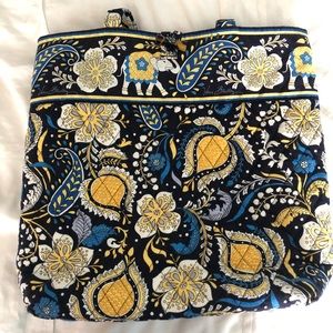 Vera Bradley tote bag in Ellie Blue